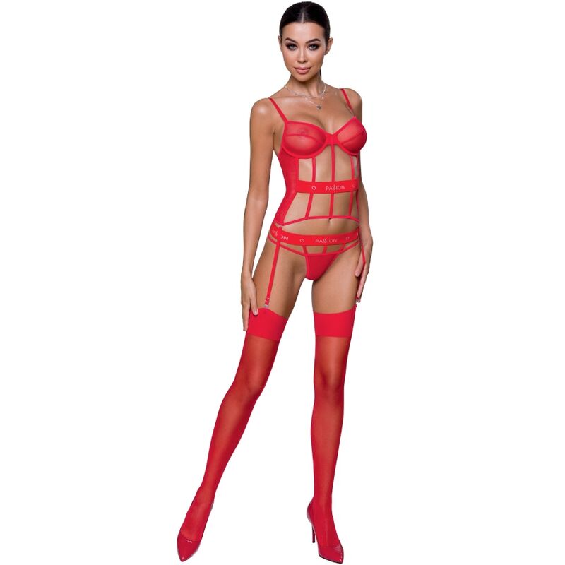 LEIDENSCHAFT - KYOUKA KORSETT ROJO S/M