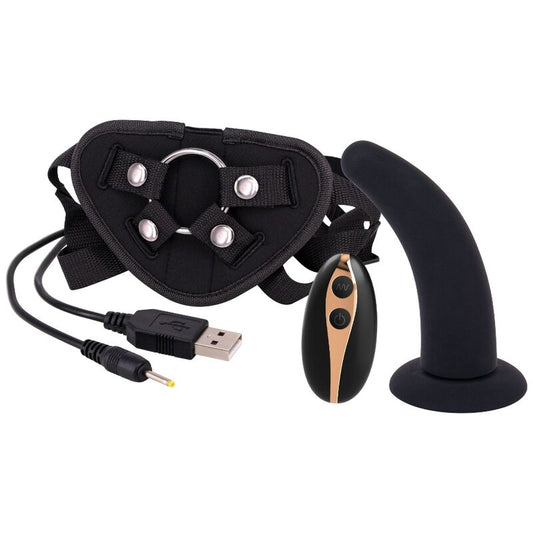 SIEBEN KREATIONEN – STRAP-ON-GURT MIT 12,5 CM DILDO