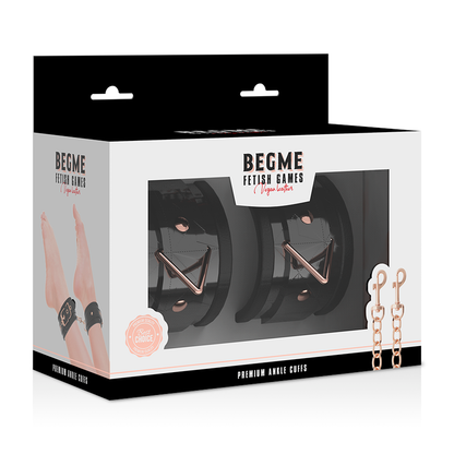 BEGME – PREMIUM-KNÖCHEL-HANDSCHELLEN DER BLACK EDITION