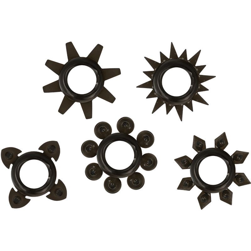 OHMAMA – SET AUS 5 HODEN- UND PENISRINGEN AUS SILIKON