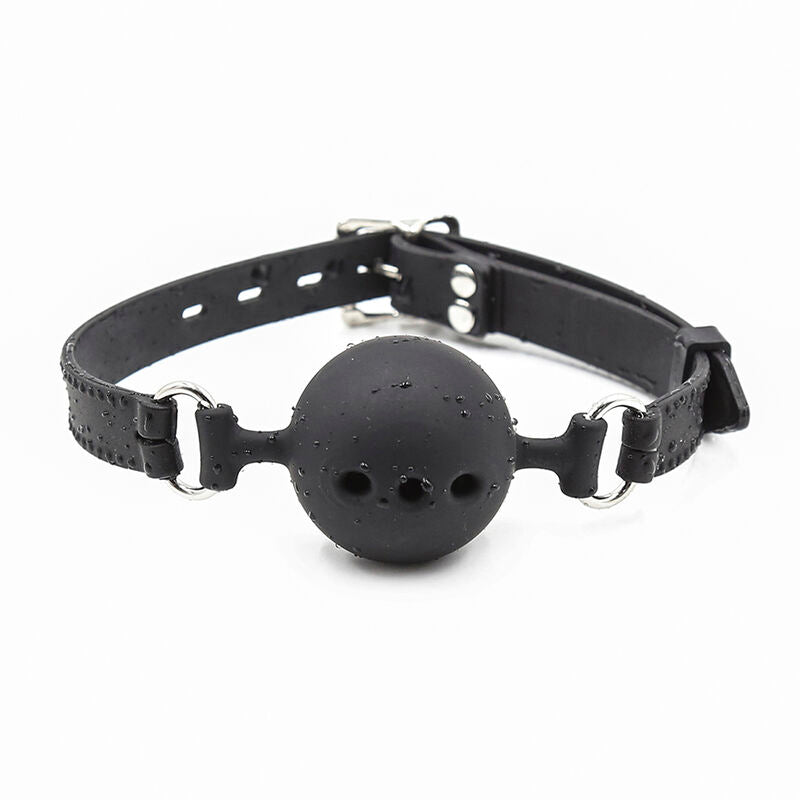 OHMAMA FETISH – ATMUNGSAKTIVER BALLKNOPF AUS SILIKON, GRÖSSE L