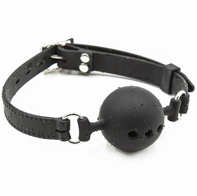 OHMAMA FETISH – ATMUNGSAKTIVER BALLKNOPF AUS SILIKON, GRÖSSE L