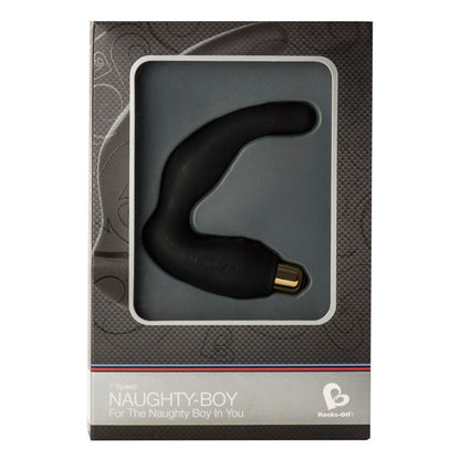 ROCKS-OFF - NAUGHTY-BOY MÄNNLICHER G-SPOT-MASSAGER 7 V SCHWARZ 