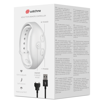 WATCHME – JET BLACK KABELLOSE UHR
