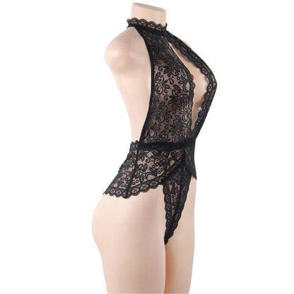 SUBBLIME - TEDDY DENTELLE BONNET OUVERT L/XL