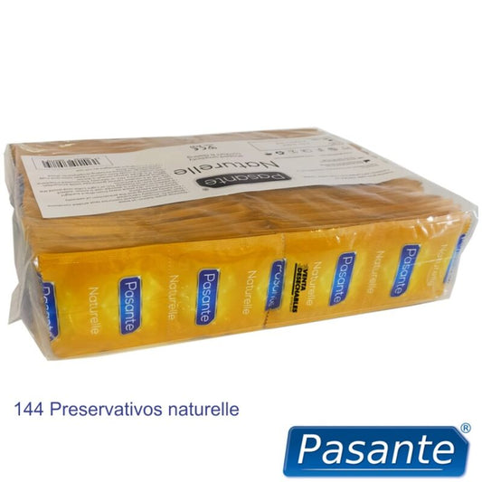 PASANTE – NATÜRLICHER KONDOMBEUTEL 144 EINHEITEN