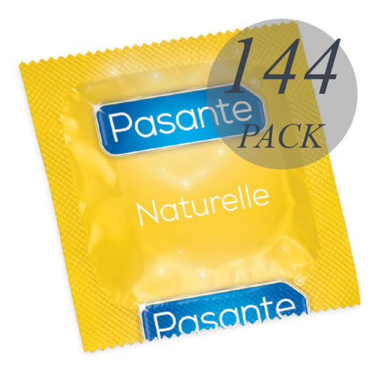 PASANTE – NATÜRLICHER KONDOMBEUTEL 144 EINHEITEN