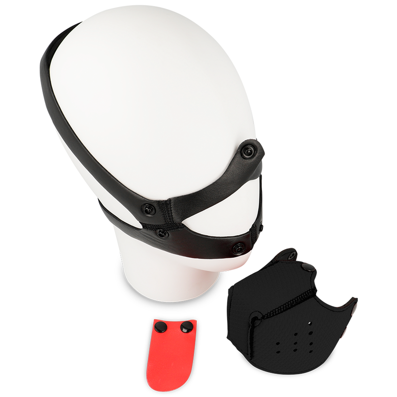 OHMAMA FETISH HUNDEMAulkorb – SCHWARZ