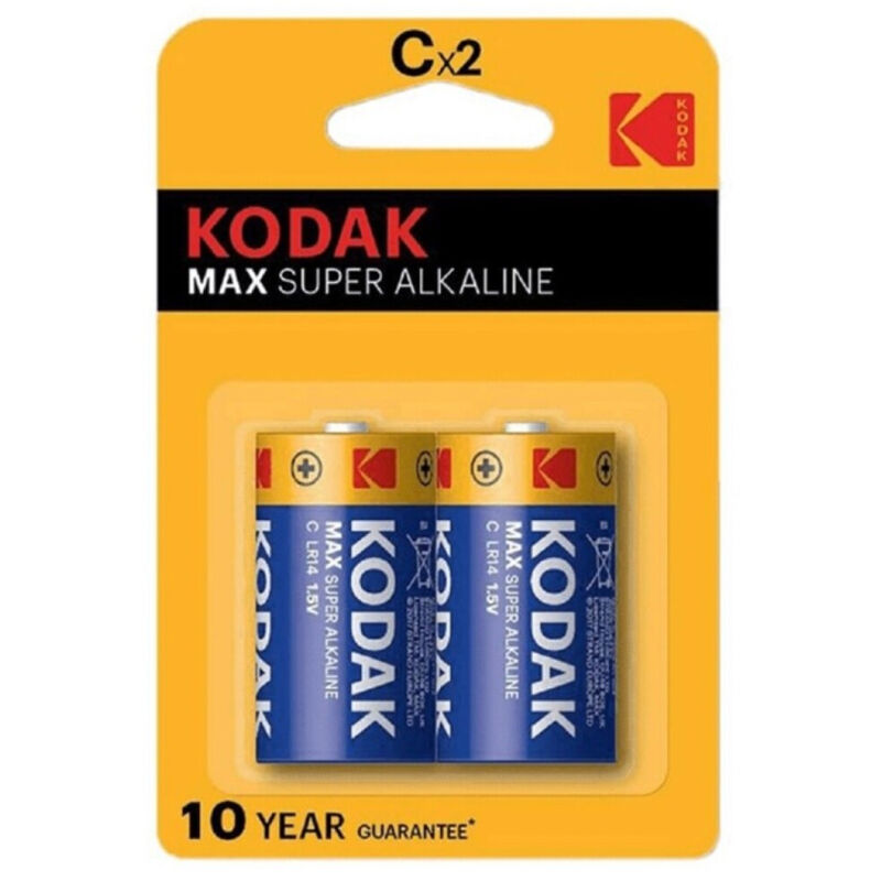 KODAK - MAX C LR14 ALKALINE BATTERIE 2 EINHEIT