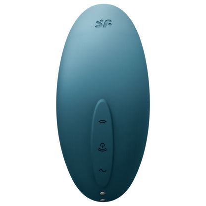 SATISFYER - STIMULATEUR ET VIBRATEUR À PULSE D'AIR VULVA LOVER 2 BLANC