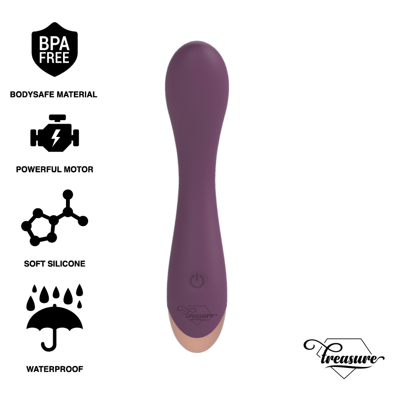 TREASURE - HANSEL G-SPOT VIBRATOR WATCHME KOMPATIBEL MIT DRAHTLOSER TECHNOLOGIE