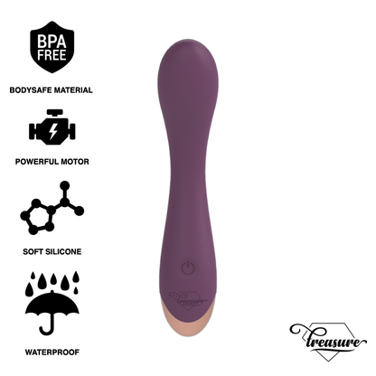 TREASURE - HANSEL G-SPOT VIBRATOR WATCHME KOMPATIBEL MIT DRAHTLOSER TECHNOLOGIE