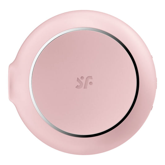 SATISFYER - STIMULATEUR ET VIBRATEUR DOUBLE AIR PULSE PRO TO GO 3 BLEU