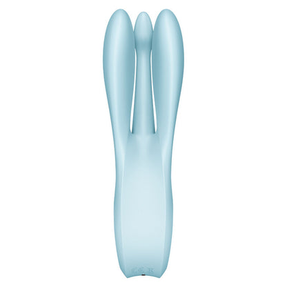 SATISFYER - VIBRATEUR THREESOME 1 ROSE