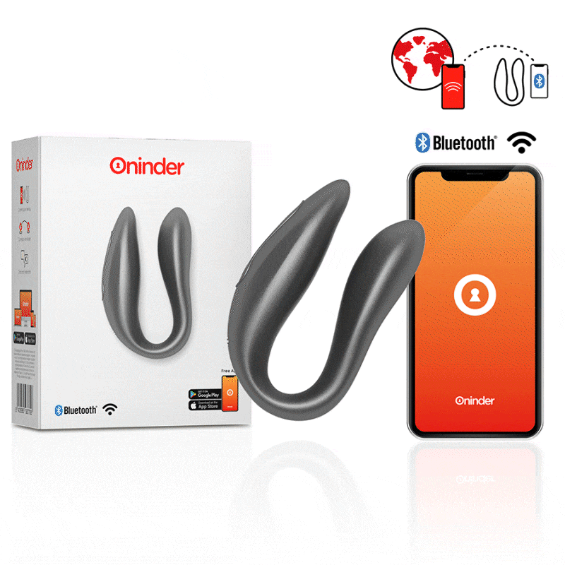 ONINDER – LISBOA G-SPOT &amp; KLITORALSTIMULATOR SCHWARZ – KOSTENLOSE ANWENDUNG