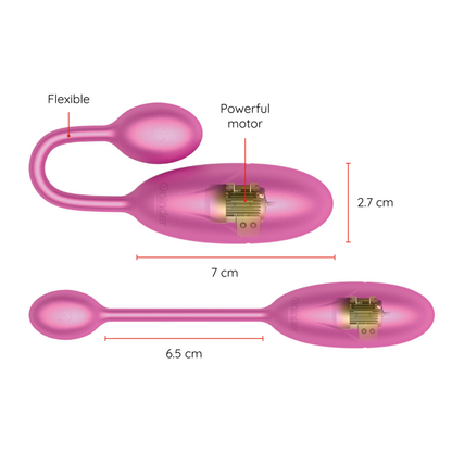 ONINDER – VIBRANT EGG DENVER PINK 7 X 2,7 CM KOSTENLOSE ANWENDUNG