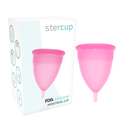 STERCUP – ROSA FDA-MENSTRUALCUP AUS SILIKON – GRÖSSE S