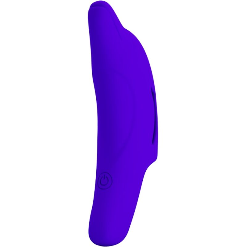 PRETTY LOVE – LEISTUNGSSTARKER DUNKELBLAUER FINGERSTIMULATOR DELPHINI