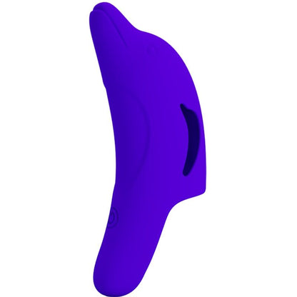 PRETTY LOVE – LEISTUNGSSTARKER DUNKELBLAUER FINGERSTIMULATOR DELPHINI