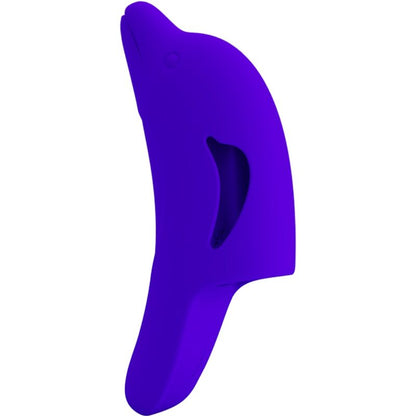 PRETTY LOVE – LEISTUNGSSTARKER DUNKELBLAUER FINGERSTIMULATOR DELPHINI