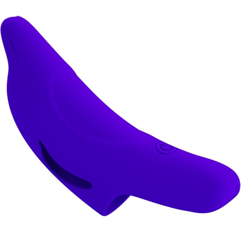 PRETTY LOVE – LEISTUNGSSTARKER DUNKELBLAUER FINGERSTIMULATOR DELPHINI