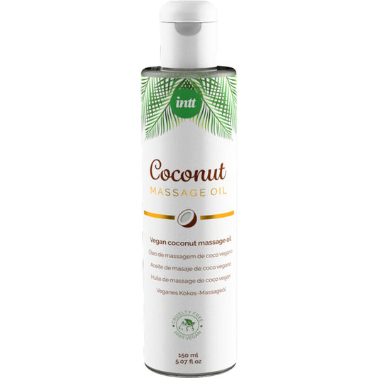 HUILE DE MASSAGE VEGAN RELAXANTE SAVEUR DE NOIX DE COCO