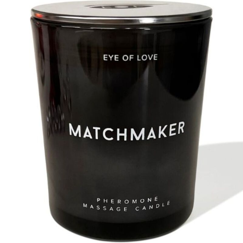 AUGE DER LIEBE - MATCHMAKER LATTRER SCHWARZE DIAMOND-MASSAGEKERZE 150 ML