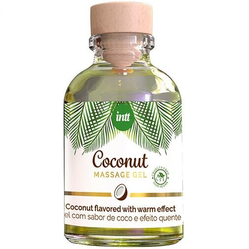 GEL DE MASSAGE VÉGAN SAVEUR COCO EFFET CHAUFFANT