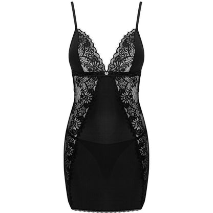 OBSESSIVE - CHEMISE MADERRIS & STRING XS/S