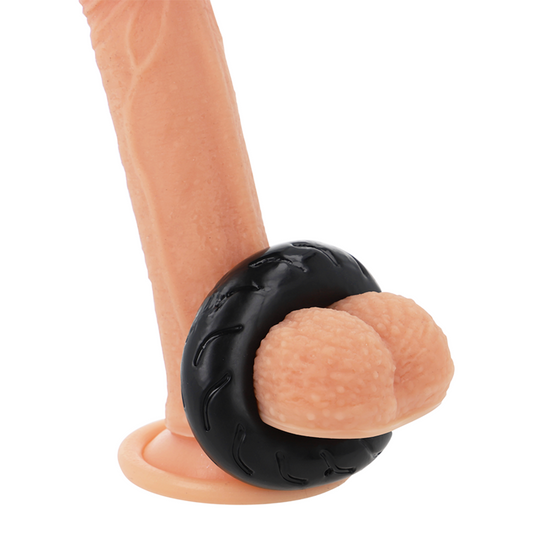 POWERING – SUPER FLEXIBLER UND WIDERSTANDSFÄHIGER PENISRING 5CM PR08 SCHWARZ