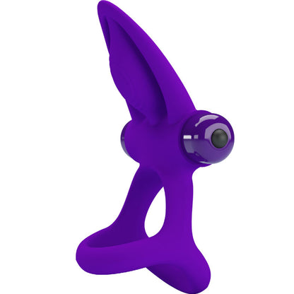 PRETTY LOVE - VIOLETTER VIBRATORRING AUS SILIKON 10 VIBRATIONEN