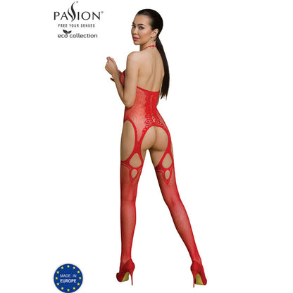 PASSION - BODYSTOCKING ECO COLLECTION ECO BS013 BLANC