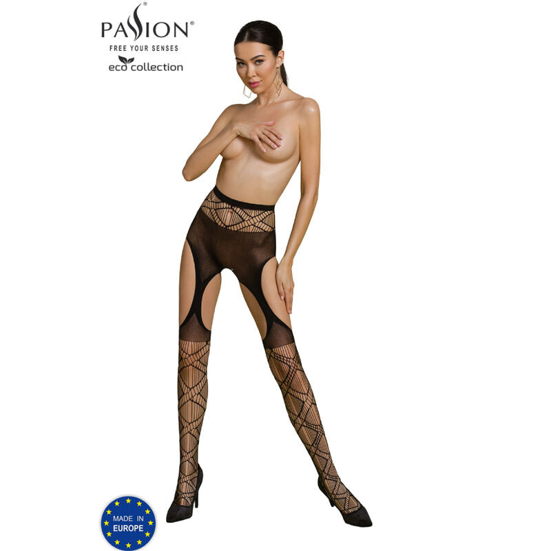 PASSION - BODYSTOCKING ECO COLLECTION ECO S005 BLANC