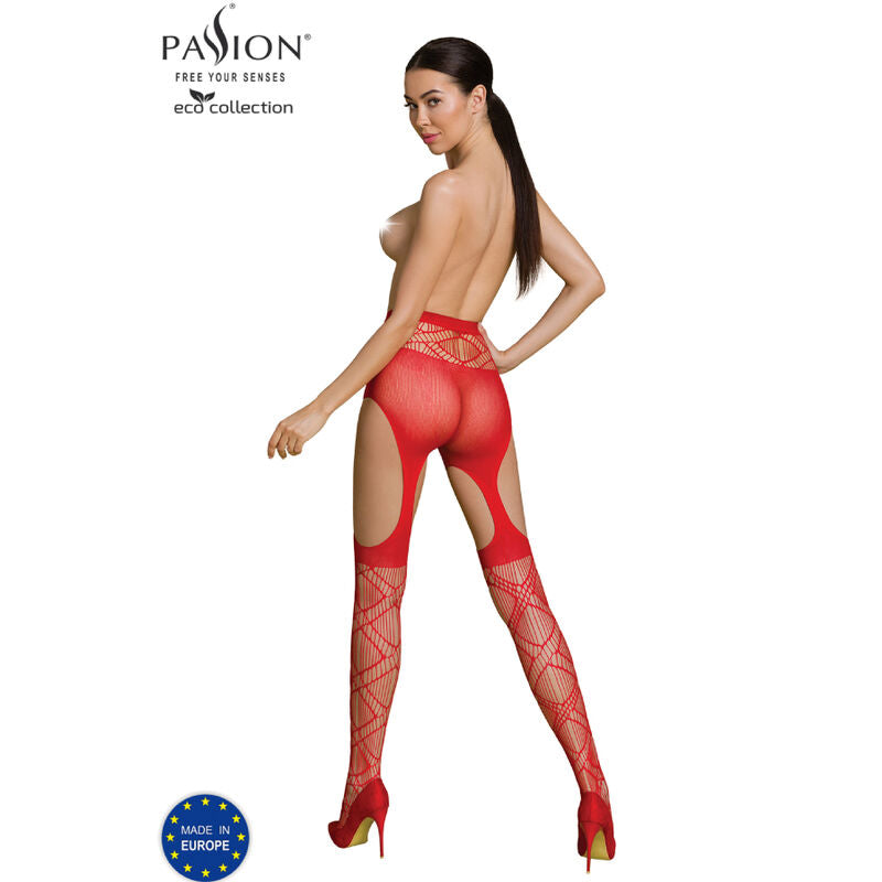 PASSION - BODYSTOCKING ECO COLLECTION ECO S005 BLANC