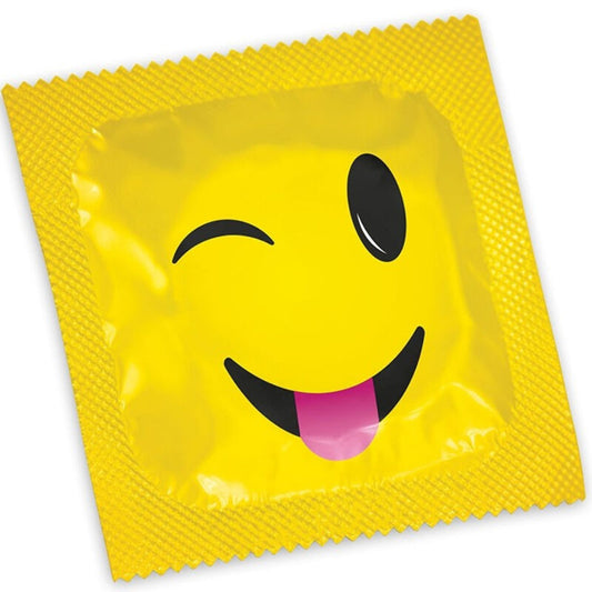 PASANTE - SMILEY-KONDOMBEUTEL 144 EINHEITEN