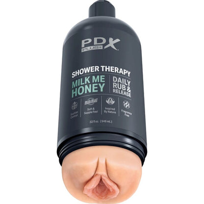 PDX PLUS - STROKER MASTURBATOR DISKRETES MILK ME HONEY SHAMPOO FLASCHENDESIGN