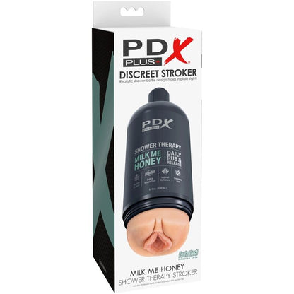 PDX PLUS - STROKER MASTURBATOR DISKRETES MILK ME HONEY SHAMPOO FLASCHENDESIGN