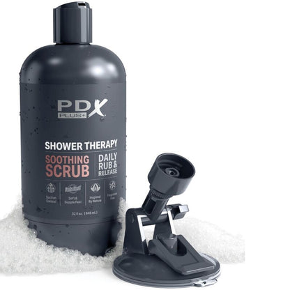 PDX PLUS – STROKER MASTURBATOR, DISKRETES FLASCHENDESIGN, SCRUB, BERUHIGENDES SÜSSIGKEITEN-SHAMPOO
