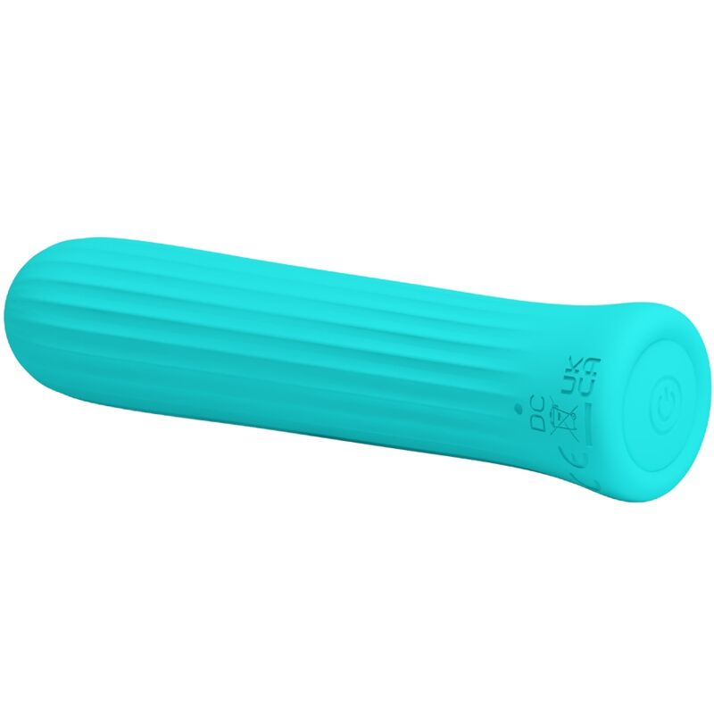 PRETTY LOVE - WEISSER VIBRATOR, BLAUER STIMULATOR