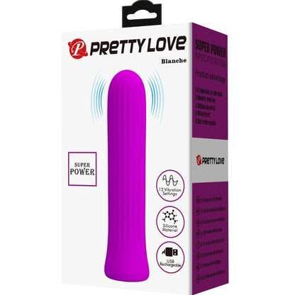 PRETTY LOVE - WEISS-ROSA-VIBRATOR-STIMULATOR