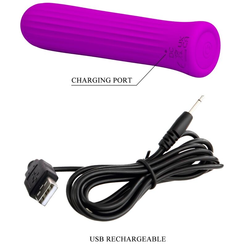 PRETTY LOVE - WEISS-ROSA-VIBRATOR-STIMULATOR