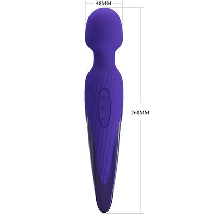 PRETTY LOVE - ANTONY YOUTH WAND VIOLET WÄRMEEFFEKT-VIBRATOR