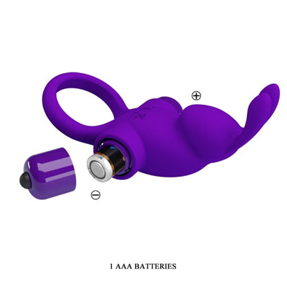 PRETTY LOVE - I RABBIT VIBRATORRING FÜR LILA PENIS