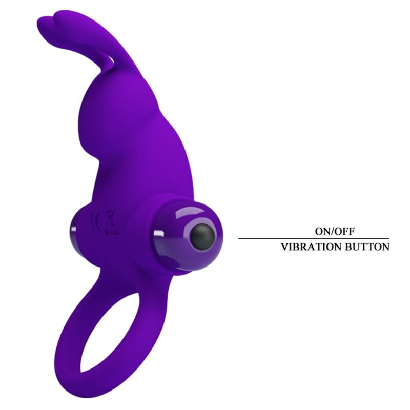 PRETTY LOVE - I RABBIT VIBRATORRING FÜR LILA PENIS
