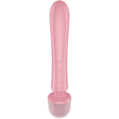 SATISFYER - MASSEUR VIBRATEUR LAPIN TRIPLE LOVER GRIS