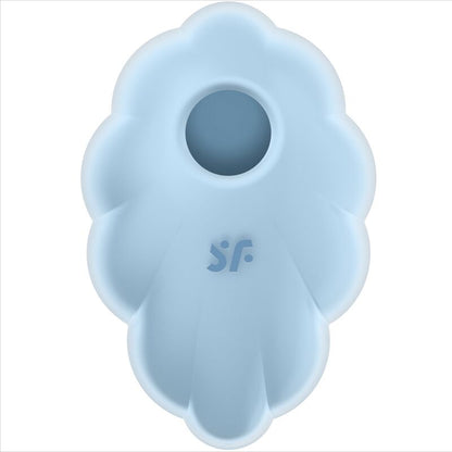 SATISFYER - VIBRATEUR CLOUD DANCER BLEU AIR PULSE