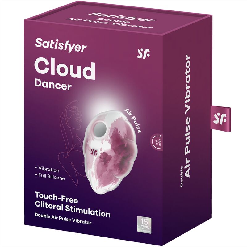 STIMULATEUR CLITORIDIEN CLOUD DANCER AIR PULSE - SATISFYER