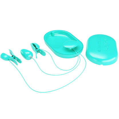 PRETTY LOVE – ÜBERRASCHUNGSBOX MIT BLAUER ELEKTROSTIMULATIONSKLEMME