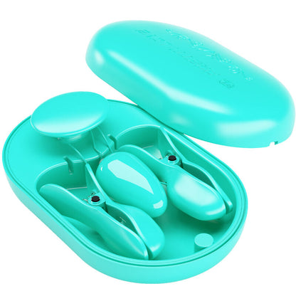 PRETTY LOVE – ÜBERRASCHUNGSBOX MIT BLAUER ELEKTROSTIMULATIONSKLEMME