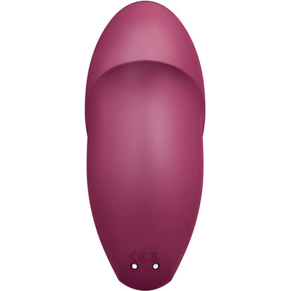 SATISFYER - TAP & CLIMAX 1 VIBRATEUR LAY-ON GRIS